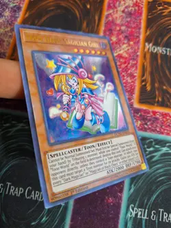Yu-Gi-Oh! Toon Dark Magician Girl DUPO-EN041 Ultra Rare 1st Edition Near Mint - Image 2