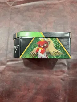 Pokemon Trading Card Game Decidueye Divergent Powers Collector Tin TCG EMPTY Box - Image 4