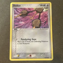 Pokemon Doduo Ex Emerald Set Card 45/106 Regular - Image 1