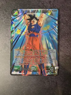 Son Goku Spirit Bomb Unleashed BT14-071 SR FOIL Dragon Ball Super Card NM - Image 1