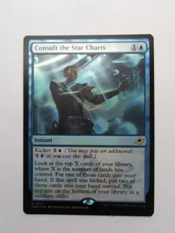 MTG Consult the Star Charts (EOE) Edge of Eternities Foil Rare 0051 - Image 1