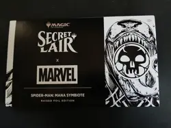MTG Secret Lair x Marvel's Spider-Man: Mana Symbiote Raised Foil Edition Sealed - Image 1