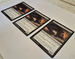 RAT COLONY x3 MTG DOMINARIA 2018 BLACK COMMON NM - Image 5