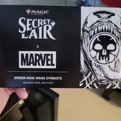 MTG Secret Lair x Marvel's Spider-Man: Mana Symbiote Raised Foil Edition - Image 1