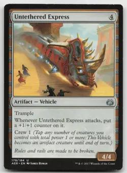 MTG Untethered Express U Aether Revolt 179 LP - Image 1