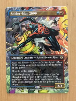 MTG Spider-Man 2099 (0205) Regular (Borderless) Marvel's Spider-Man NM SPM - Image 1