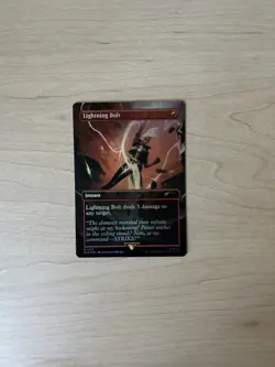 MTG English Lightning Bolt (1743) (Rainbow Foil) NM Foil Secret Lair - Image 1