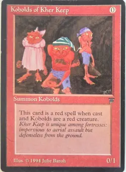 4 x Kobolds of Kher Keep - MTG Legends Magic the Gathering Card - LP/MP - Image 2