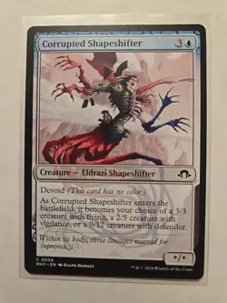 Corrupted Shapeshifter - Modern Horizons 3 - LP - MTG Magic - Common - Creature - Image 1