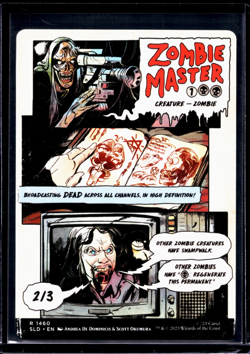 2023 MTG Magic The Gathering Secret Lair Poster Borderless #1460 Zombie Master - Image 2