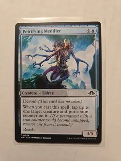 Petrifying Meddler - Modern Horizons 3 - LP - MTG Magic - Common - Creature - Image 1