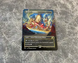 Raugrin Triome Borderless Showcase Ikoria MTG Card #311 Near Mint - Image 1