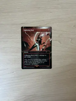 Lightning Bolt MTG Marvel Secret Lair NM Non Foil Unplayed SLD Storm - Image 1