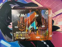 MTG Outlaws of Thunder Junction OTJ Collector Booster Box Display New/Sealed - Image 1