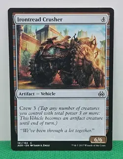 MTG - Irontread Crusher #161 - Aether Revolt - Magic The Gathering - Image 1
