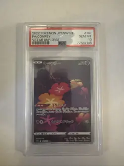 2022 Pokemon JPN SWSH FA/Comfey VStar Universe PSA 10 - Image 1