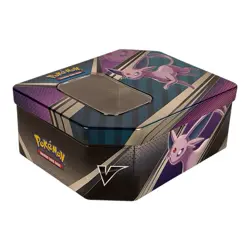 ***EMPTY TIN*** Pokemon TCG Evolving Skies: V Heroes Tin - Espeon V - Image 3