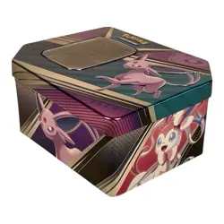 ***EMPTY TIN*** Pokemon TCG Evolving Skies: V Heroes Tin - Espeon V - Image 4