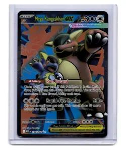 Mega Kangaskhan EX 164/132 Mega Evolution Ultra Rare Full Art Pokemon TCG - Image 1