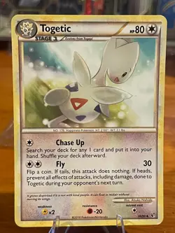 2010 Pokemon HGSS Undaunted Togetic 39/90 Uncommon Stage 1 MP - Image 1