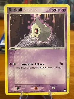 2007 Pokemon EX Power Keepers Duskull 50/108 Common Basic MP - Image 1