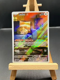 Pokemon Karte Raffel SVI 222/198 Full Art Rare Karmesin und Purpur Deutsch NM - Image 1