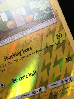 Pokemon TCG Charjabug 51/149 Sun & Moon Base Set Reverse Holo Uncommon LP - Image 2