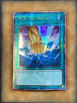 Yugioh Smashing Ground RA03-EN135 Quarter Century Rare 1st Ed NM - Image 1