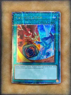 Yugioh Polymerization RA03-EN051 Quarter Century Rare Alt Hero Art 1st Ed NM - Image 1