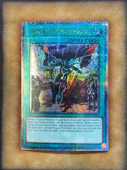 Yugioh Fusion Deployment RA02-EN065 Quarter Century Rare 1st Ed NM - Image 1