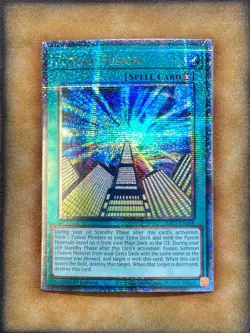 Yugioh Future Fusion RA03-EN168 Quarter Century Rare 1st Ed NM - Image 1