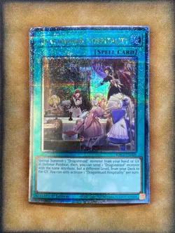 Yugioh Dragonmaid Hospitality RA03-EN068 Quarter Century Rare 1st Ed NM - Image 1