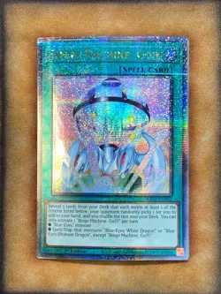 Yugioh Bingo Machine, Go!!! RA02-EN062 Quarter Century Rare 1st Ed NM - Image 1