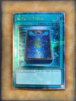 Yugioh Book of Moon RA02-EN050 Quarter Century Rare 1st Ed NM - Image 1