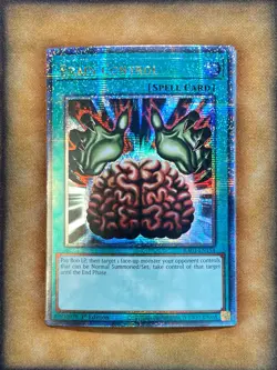 Yugioh Brain Control RA03-EN154 Quarter Century Rare 1st Ed NM - Image 1
