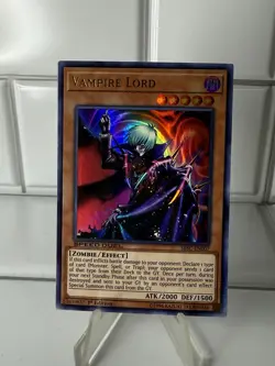 Yugioh! Vampire Lord - SBSC-EN007 - Ultra Rare - 1st Edition NM - Image 2