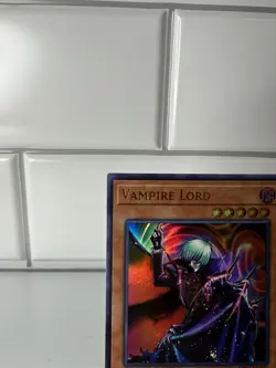 Yugioh! Vampire Lord - SBSC-EN007 - Ultra Rare - 1st Edition NM - Image 4