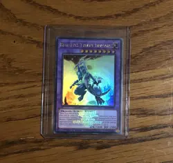 Yugioh! Blue-Eyes Tyrant Dragon 25LP-EN006 Limited Emblazoned Ultra Rare NM - Image 1