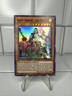 Ancient Warriors - Loyal Guan Yun - IGAS-EN012 - Super Rare - Yugioh - Image 1