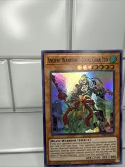 Ancient Warriors - Loyal Guan Yun - IGAS-EN012 - Super Rare - Yugioh - Image 2