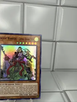 Ancient Warriors - Loyal Guan Yun - IGAS-EN012 - Super Rare - Yugioh - Image 3