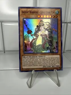 Ancient Warriors - Loyal Guan Yun - IGAS-EN012 - Super Rare - Yugioh - Image 5