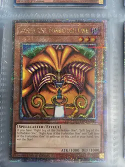 Exodia the Forbidden One Quarter Century Secret Rare Limited Edition Yugioh - Image 1