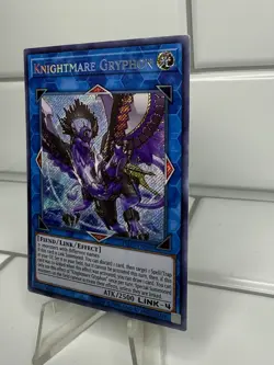 Yugioh FLOD-EN048 Knightmare Gryphon Secret Rare Unlimited NM - Image 5