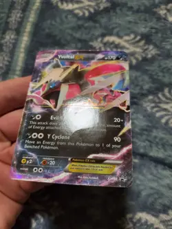 Yveltal EX XY150 XY Black Star Promos LP Pokemon card - Image 3