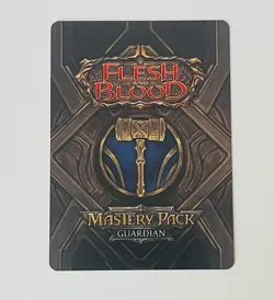 Flesh and Blood - Mastery Pack Guardian - Cold Foil Art Card - Image 1