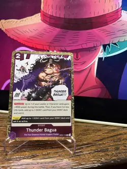 One Piece Card Game Thunder Bagua OP01-119 Romance Dawn Foil - Image 1