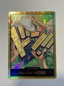 One Piece DON!! CARD Nico Robin Gold Foil SEC Alt Art The Best PRB-02 English - Image 1