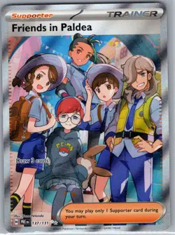 Friends in Paldea - 137/131 SV: Prismatic Evolutions - Pokemon Card - NM - Image 1