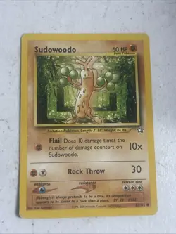 Sudowoodo - 77/111 - Neo Genesis - Non Holo - Common - Pokemon Card - 7⃣ - Image 1